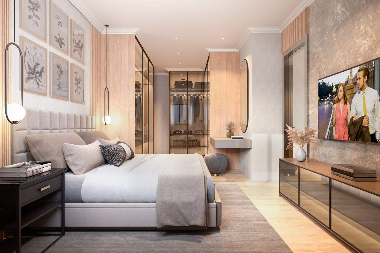 Foto do imóvel Apartamento na Planta com Vista Mar com 04 suítes a venda no Edifício Montreux em Itapema 