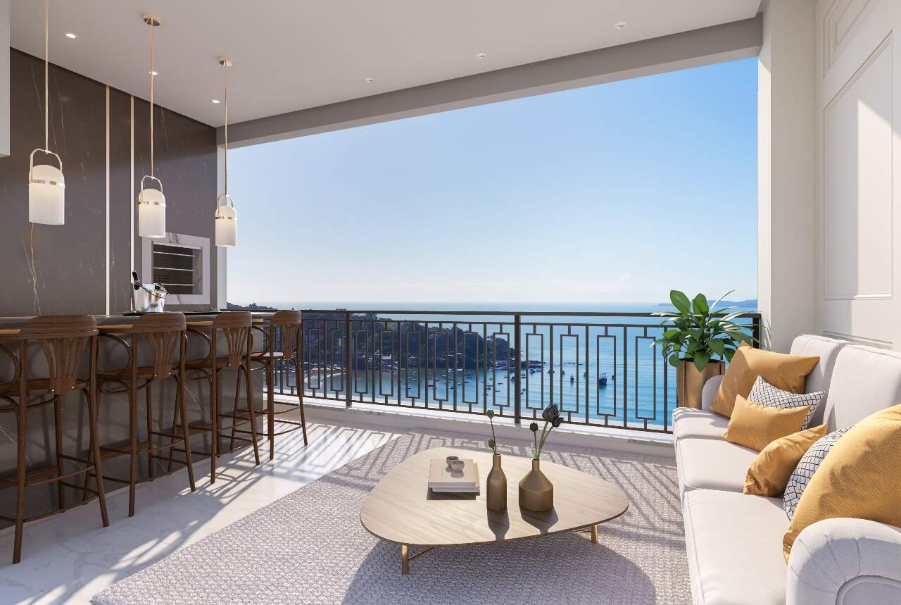 Foto do imóvel Apartamento na Planta com Vista Mar com 04 suítes a venda no Edifício Montreux em Itapema 