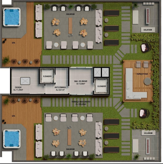 [Edificio] Apartamento à venda Brava Valley Home Clube: 