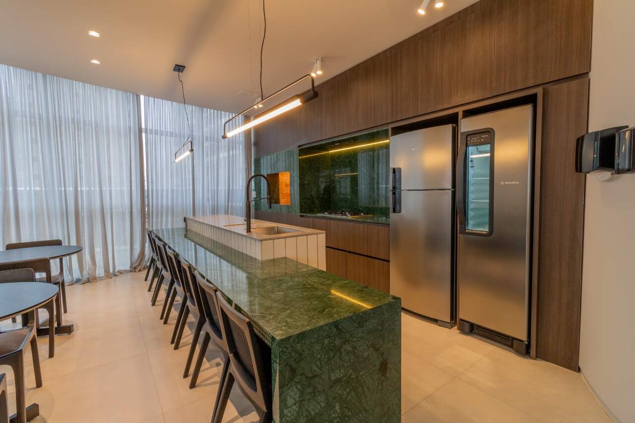 Foto do imóvel Apartamento de 128,50 m² com 3 suítes e varanda gourmet em Meia Praia, Itapema