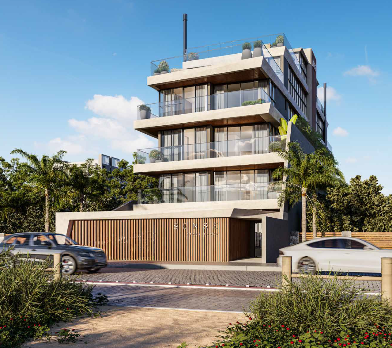 Cobertura triplex frente mar com 4 suítes no Edifício Sense em Praia Brava, Itajaí