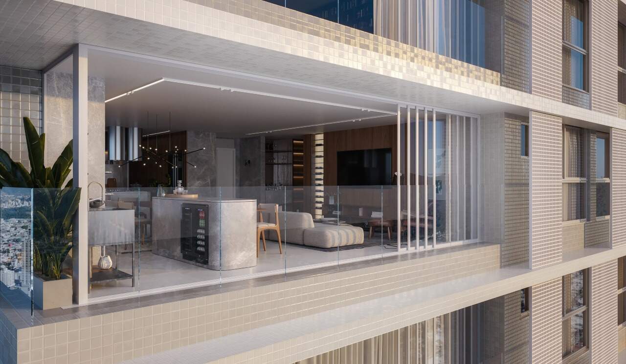 Foto do imóvel Apartamento na Planta de 04 suítes á venda no Edifício Alicante Casa em Balneário Camboriú