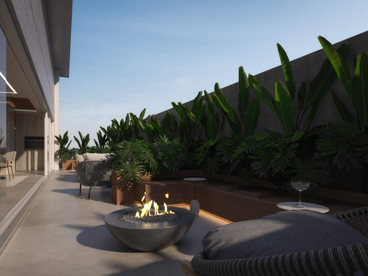 Foto do imóvel Apartamento na Planta de 04 suítes á venda no Edifício Alicante Casa em Balneário Camboriú