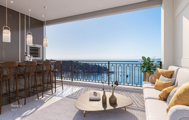 Apartamento com 4 Suítes no Edifício Montreux no Centro, Itapema