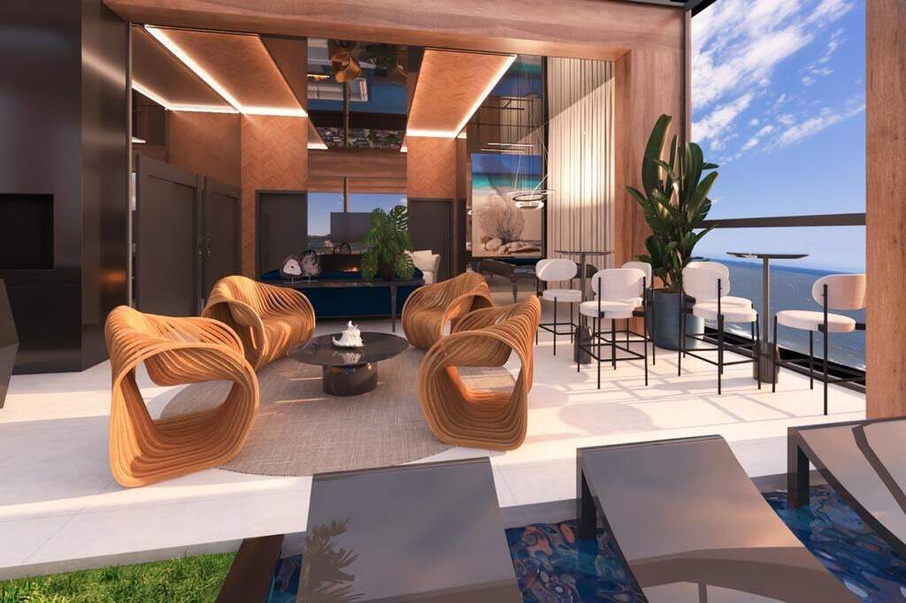 Foto do imóvel Apartamento com 3 Suítes e Vista para o Mar no Porto Santo | Perequê, Porto Belo