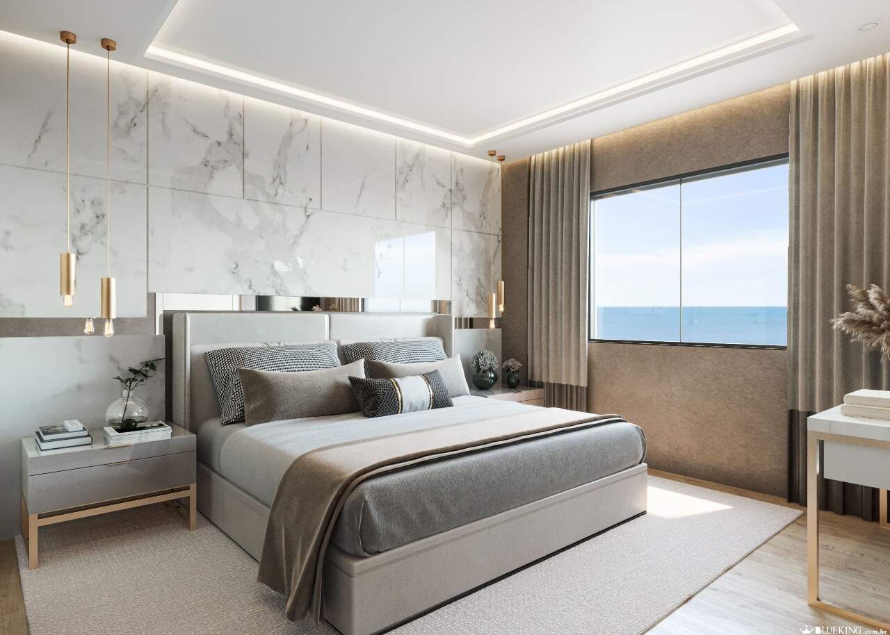 Foto do imóvel Apartamento com 3 Suítes e Vista para o Mar no Porto Santo | Perequê, Porto Belo