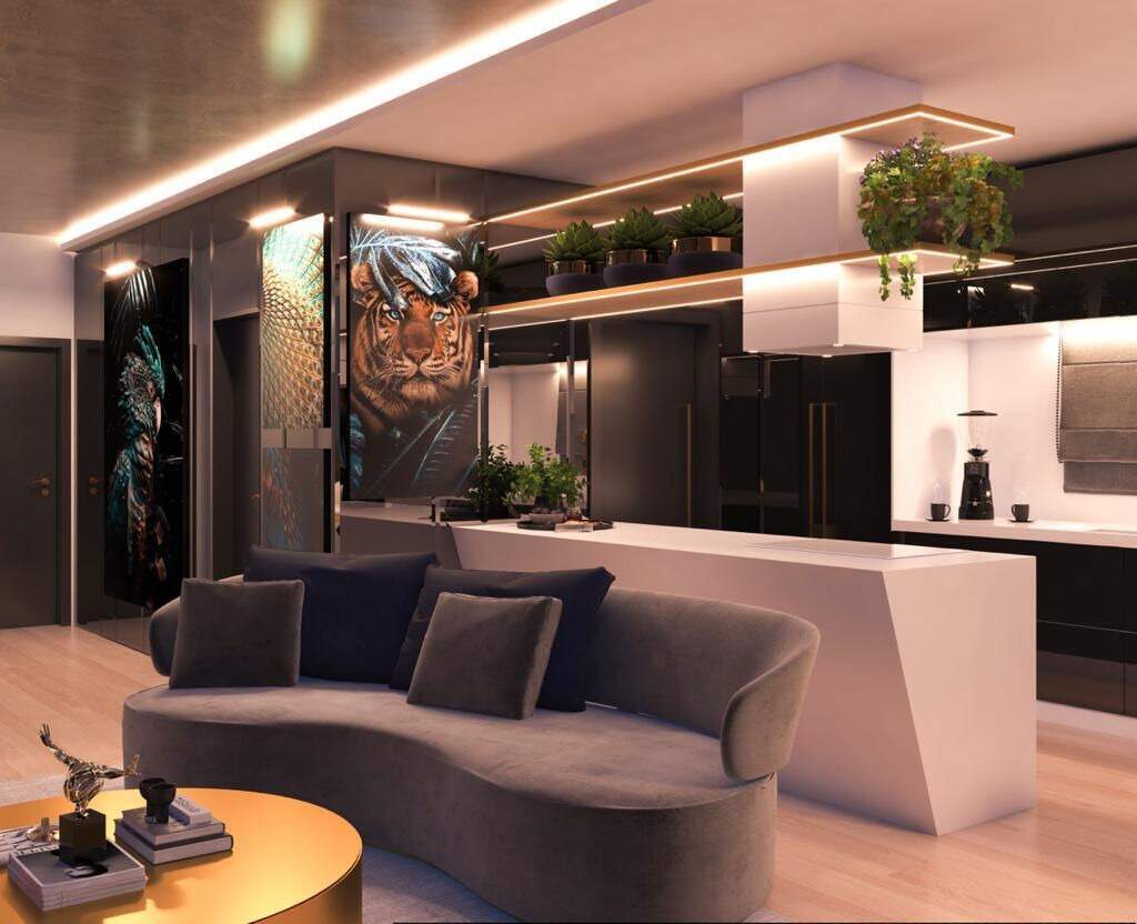 Foto do imóvel Apartamento com 3 Suítes e Vista para o Mar no Porto Santo | Perequê, Porto Belo
