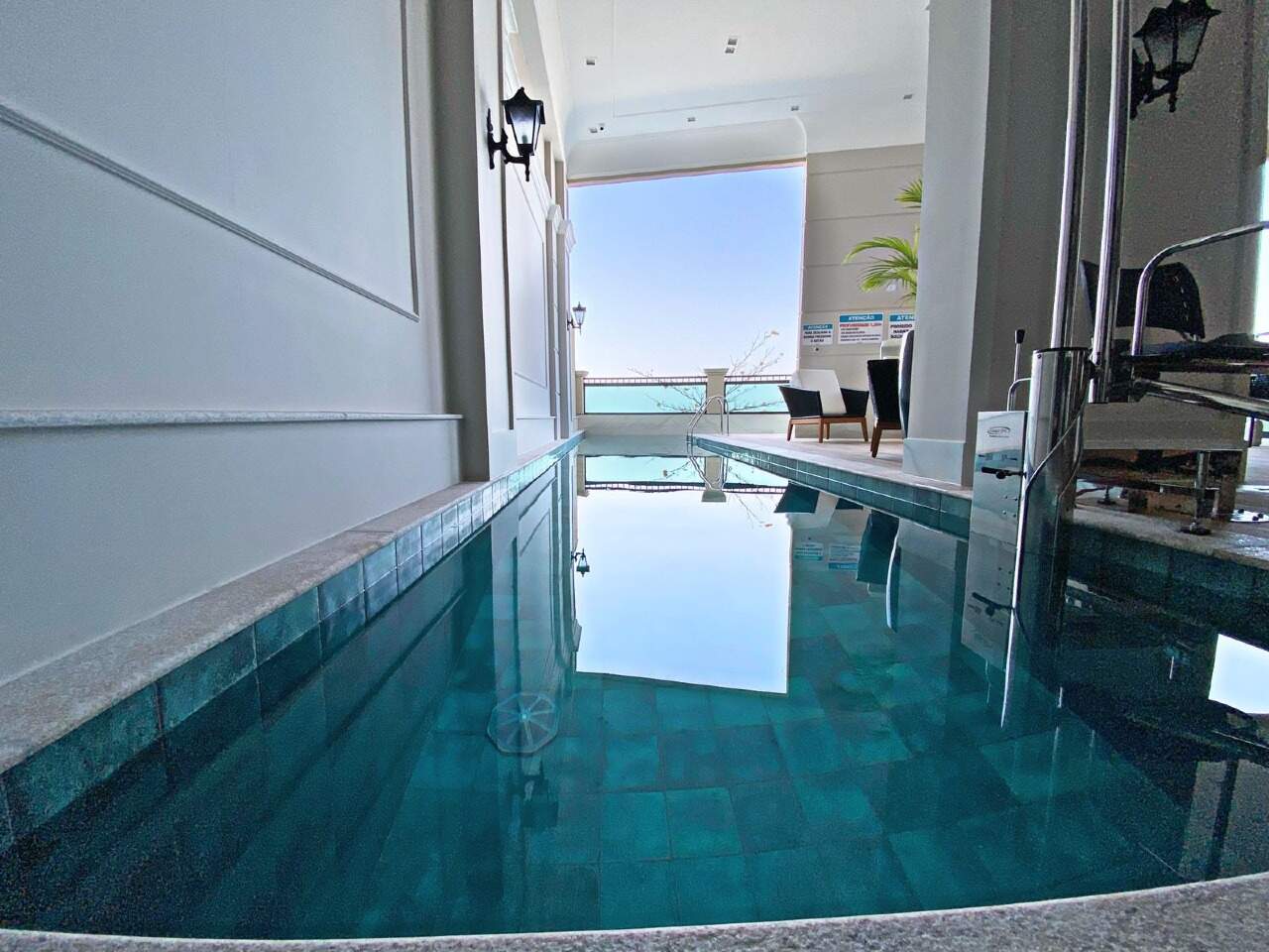 Foto do imóvel Apartamento Frente Mar com 4 Suítes no La Vie Residence | Meia Praia, Itapema