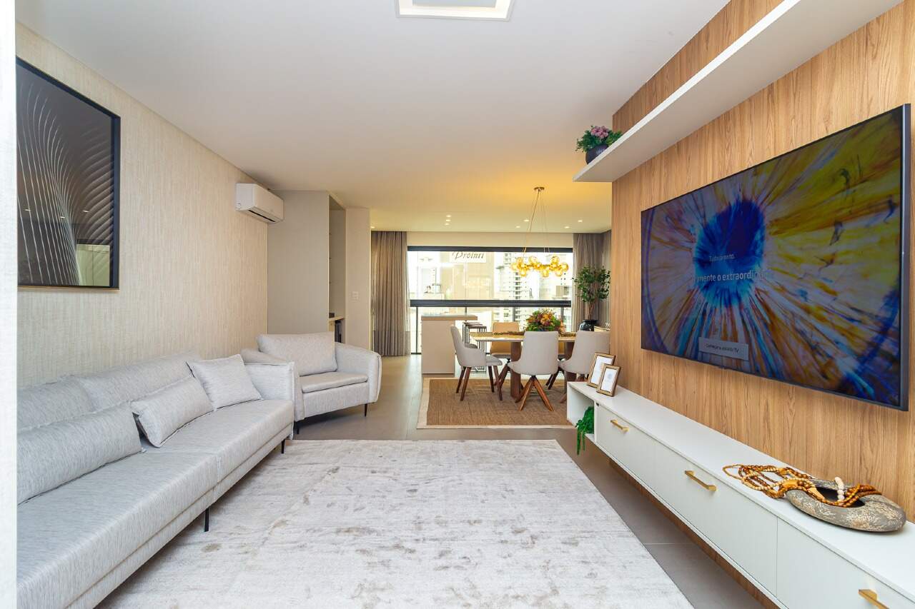 Foto do imóvel Apartamento Mobiliado com 3 Suítes no Residencial Dom Benedito em Meia Praia – Itapema**