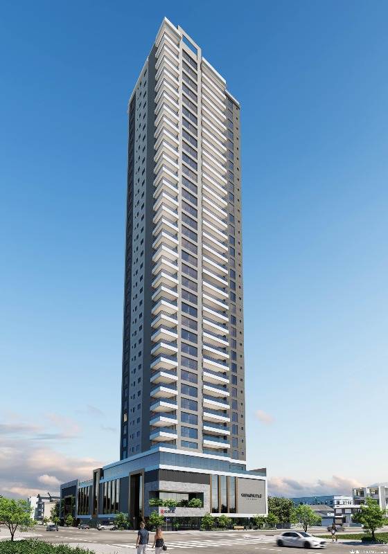 Foto do imóvel Apartamento no Edifício Cosmopolitan Residence com 03 suítes em Meia Praia, Itapema/SC.