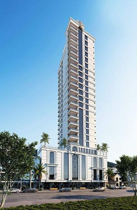 Foto do imóvel Apartamento com 4 suítes no Edifício Berilo Palace em Meia Praia, Itapema