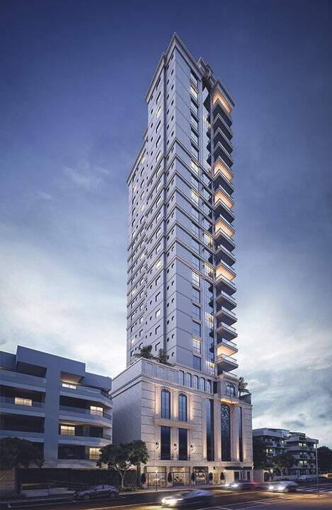 Foto do imóvel Apartamento com 4 suítes no Edifício Berilo Palace em Meia Praia, Itapema