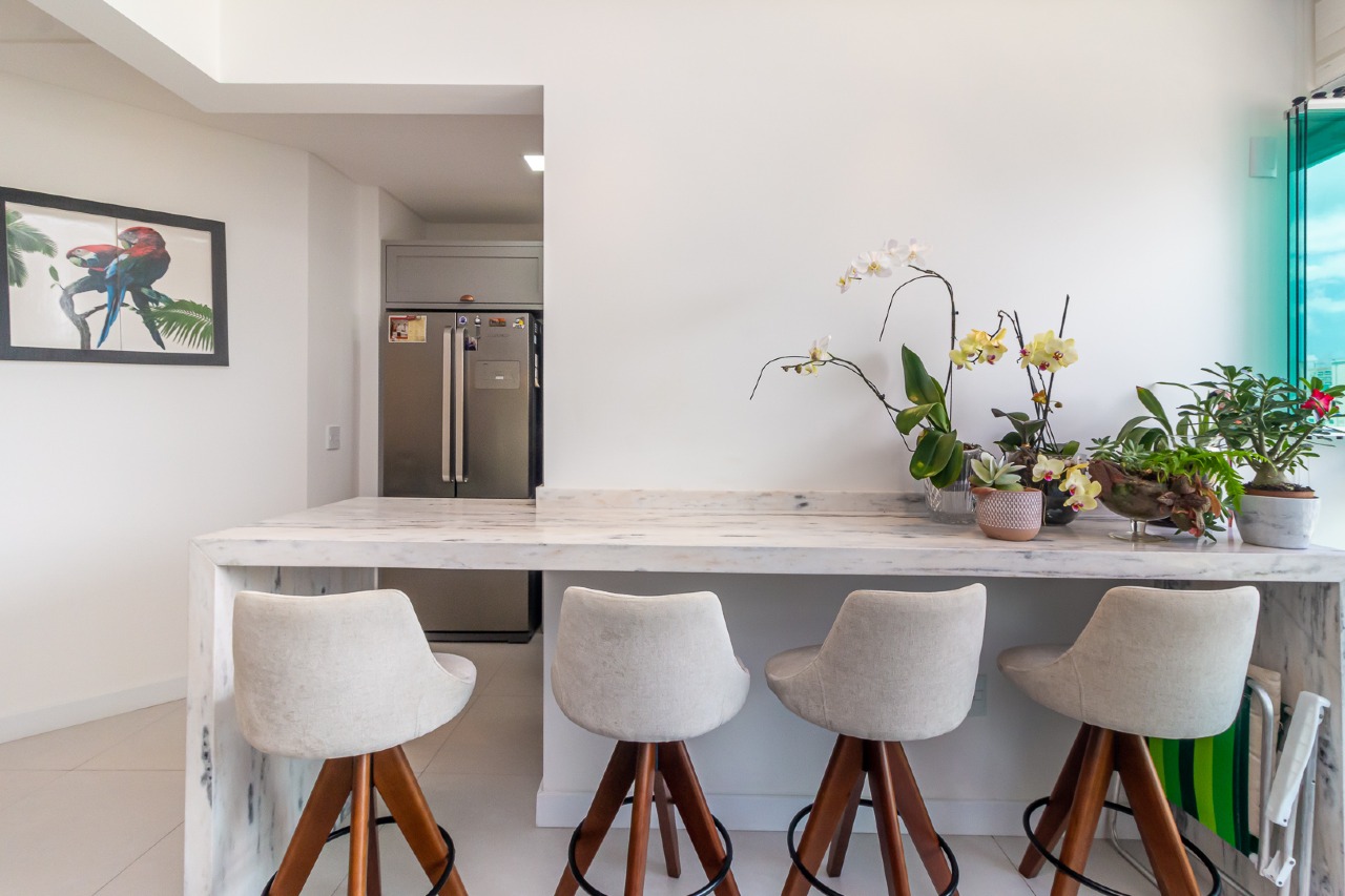 Foto do imóvel Apartamento mobiliado no Elohim Itapema com 3 suítes e 110m²