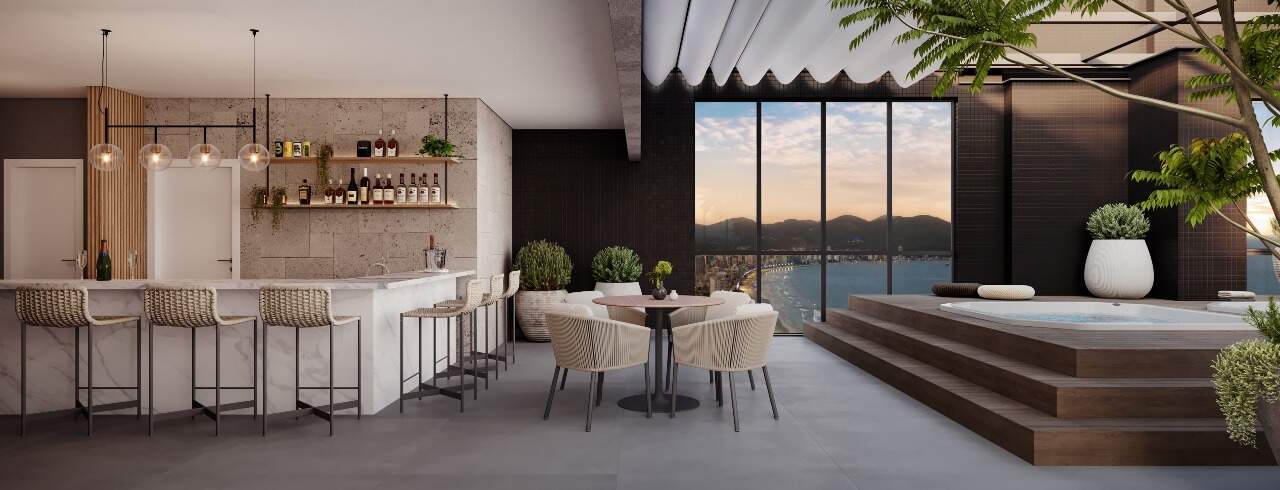 Foto do imóvel Apartamento de 4 suítes no Villa Maiorca – 190m² em Meia Praia, Itapema