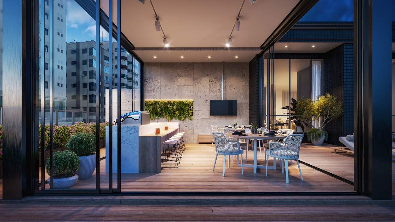 Foto do imóvel Apartamento de 4 suítes no Villa Maiorca – 190m² em Meia Praia, Itapema