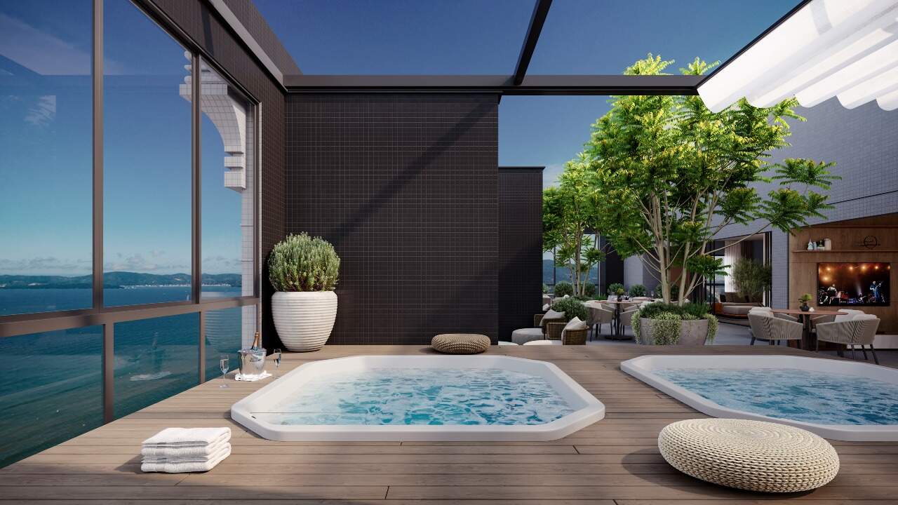 Foto do imóvel Apartamento de 4 suítes no Villa Maiorca – 190m² em Meia Praia, Itapema