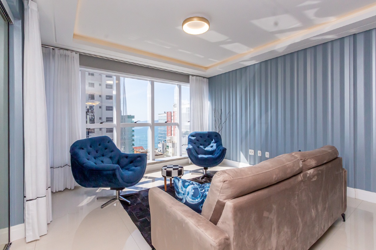 Foto do imóvel Apartamento 3 suítes no Edifício Mar das Arábias em Meia Praia Itapema – 170m²