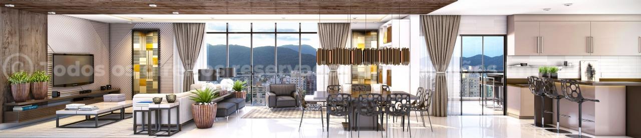 Foto do imóvel Apartamento 4 Suítes no Diamond Tower na Meia Praia Itapema