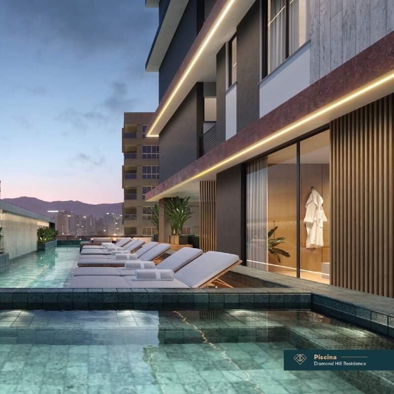 Foto do imóvel Apartamento 2 suítes Edifício Diamond Hill Residence Balneário Perequê Porto Belo