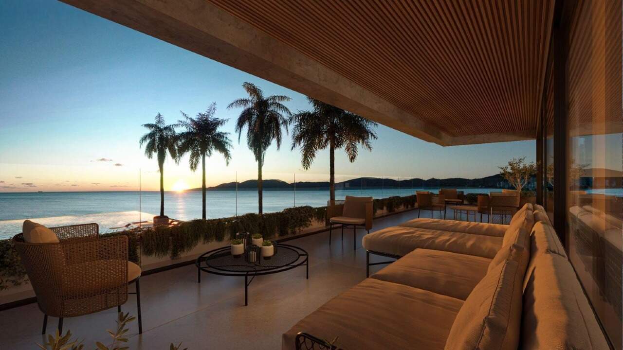 Foto do imóvel Apartamento 4 suítes frente mar no Edifício Edify One em Meia Praia Itapema