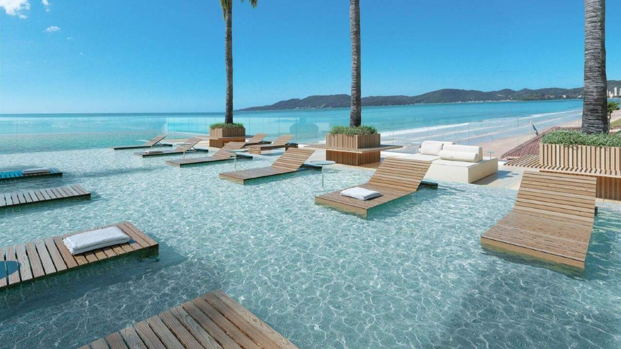 Foto do imóvel Apartamento 4 suítes frente mar no Edifício Edify One em Meia Praia Itapema