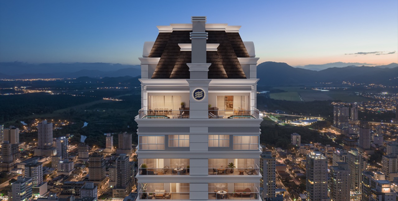 Foto do imóvel Apartamento à venda no Edifício L'atelier Concept Homes com 04 suítes 213,72 m² privativos, frente mar, em Meia Praia, Itapema/SC.