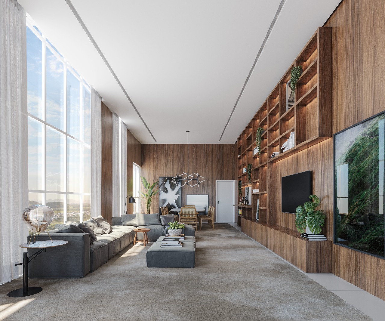 Foto do imóvel Apartamento à venda no Edifício L'atelier Concept Homes com 04 suítes 213,72 m² privativos, frente mar, em Meia Praia, Itapema/SC.
