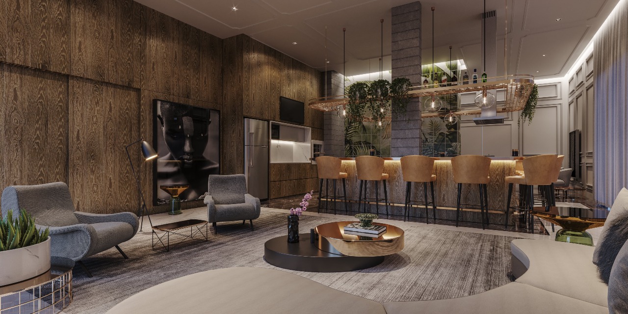 Foto do imóvel Apartamento à venda no Edifício L'atelier Concept Homes com 04 suítes 213,72 m² privativos, frente mar, em Meia Praia, Itapema/SC.