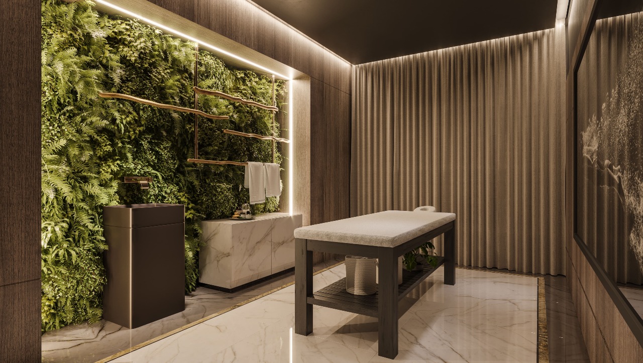 Foto do imóvel Apartamento à venda no Edifício L'atelier Concept Homes com 04 suítes 213,72 m² privativos, frente mar, em Meia Praia, Itapema/SC.