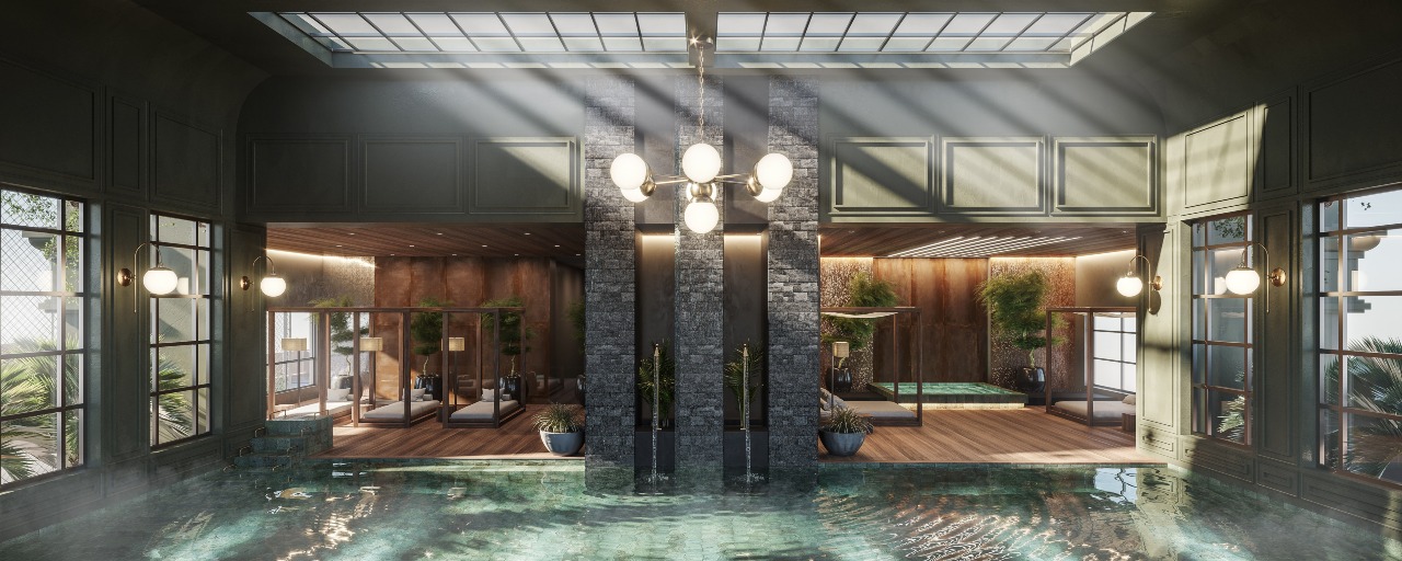 Foto do imóvel Apartamento à venda no Edifício L'atelier Concept Homes com 04 suítes 213,72 m² privativos, frente mar, em Meia Praia, Itapema/SC.