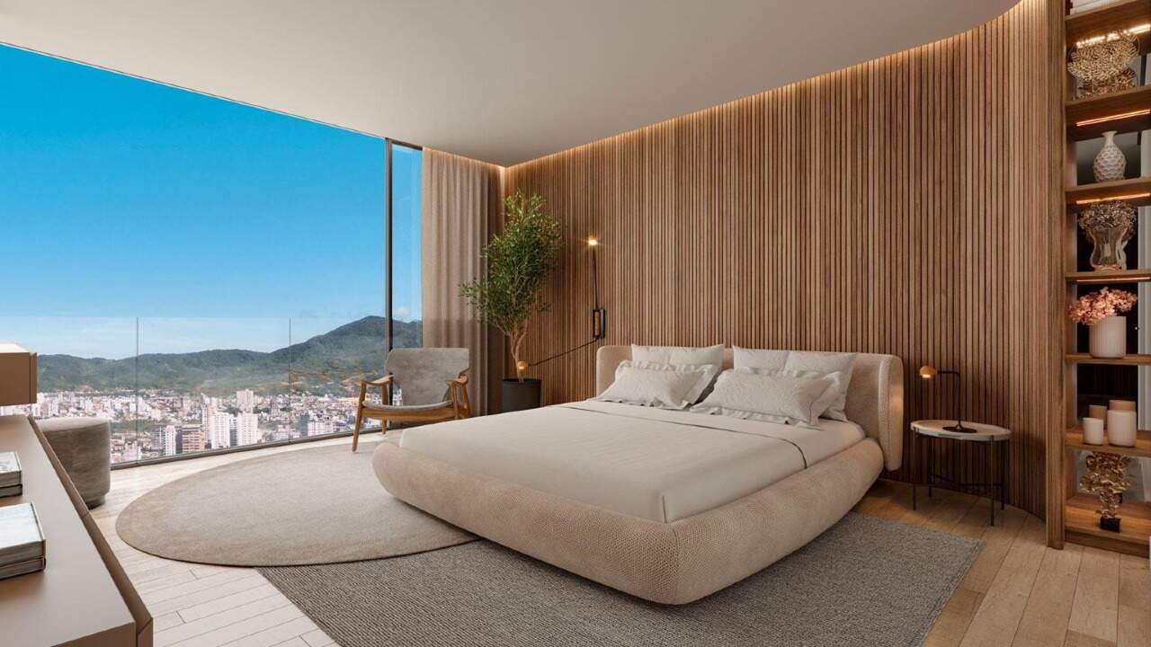 Foto do imóvel Apartamento 5 suítes frente mar no Edifício Edify One em Meia Praia Itapema