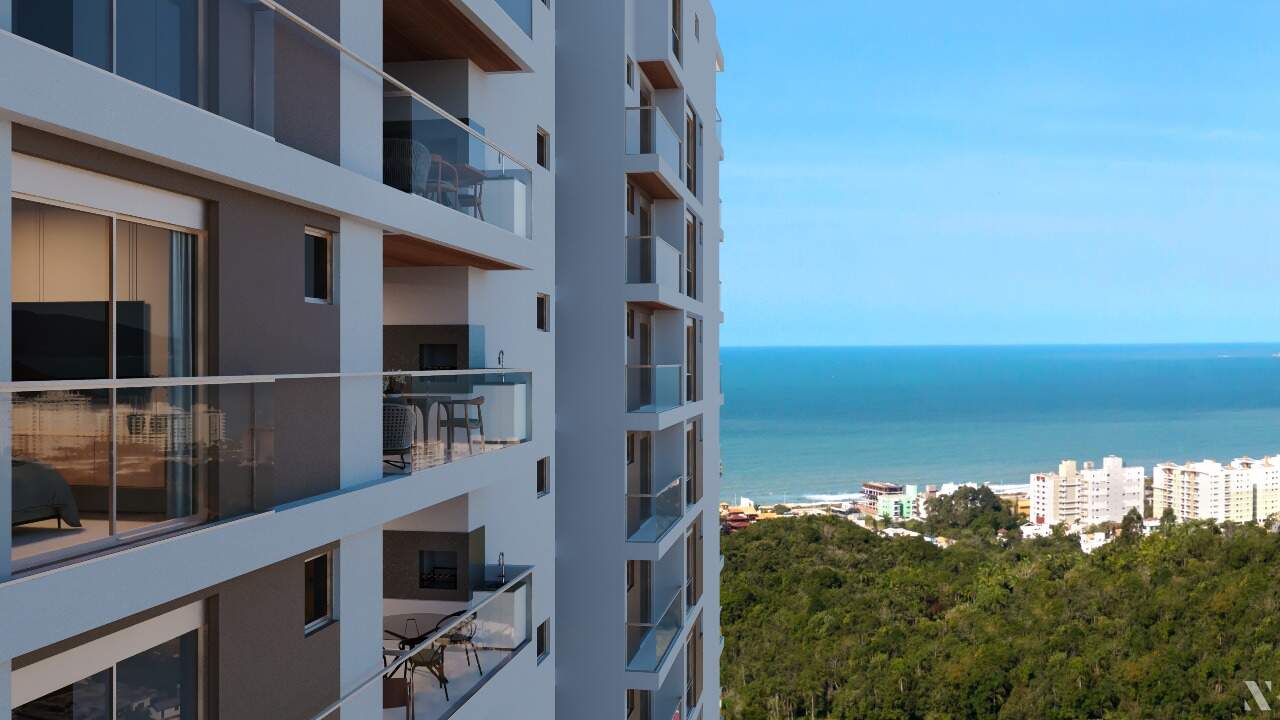 Apartamento 82m² com 2 Dormitórios no Edifício Torres da Brava na Praia Brava em Itajaí