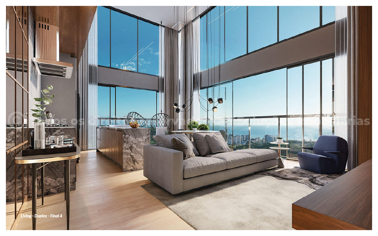 Foto do imóvel Apartamento com 2 dormitórios no Edifício Pantai, Praia Brava Itajaí – Entrega em outubro de 2026