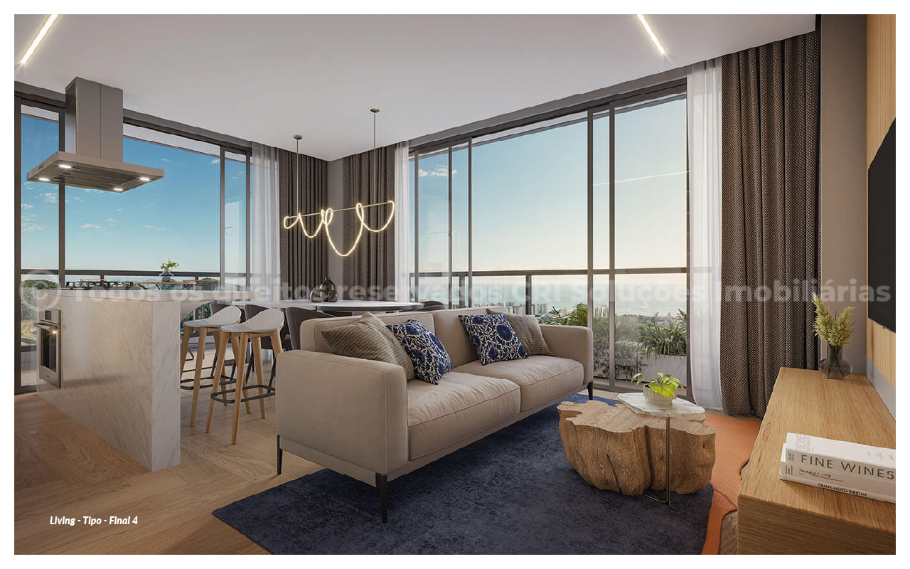 Foto do imóvel Apartamento com 2 dormitórios no Edifício Pantai, Praia Brava Itajaí – Entrega em outubro de 2026