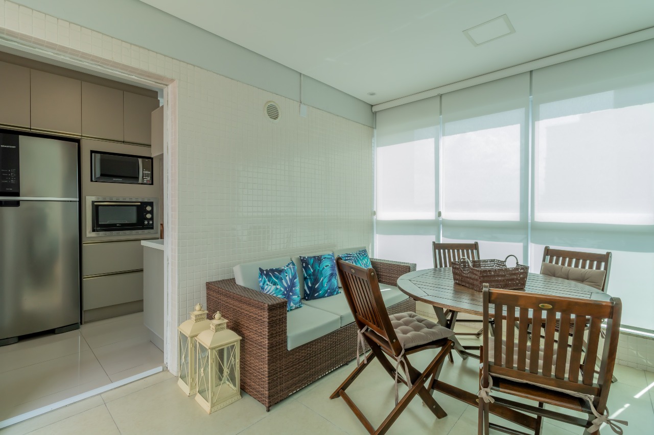 Foto do imóvel Apartamento Mobiliado com 03 dormitórios sendo 01 Suíte no Solar Di Genova em Balneário Camboriú.
