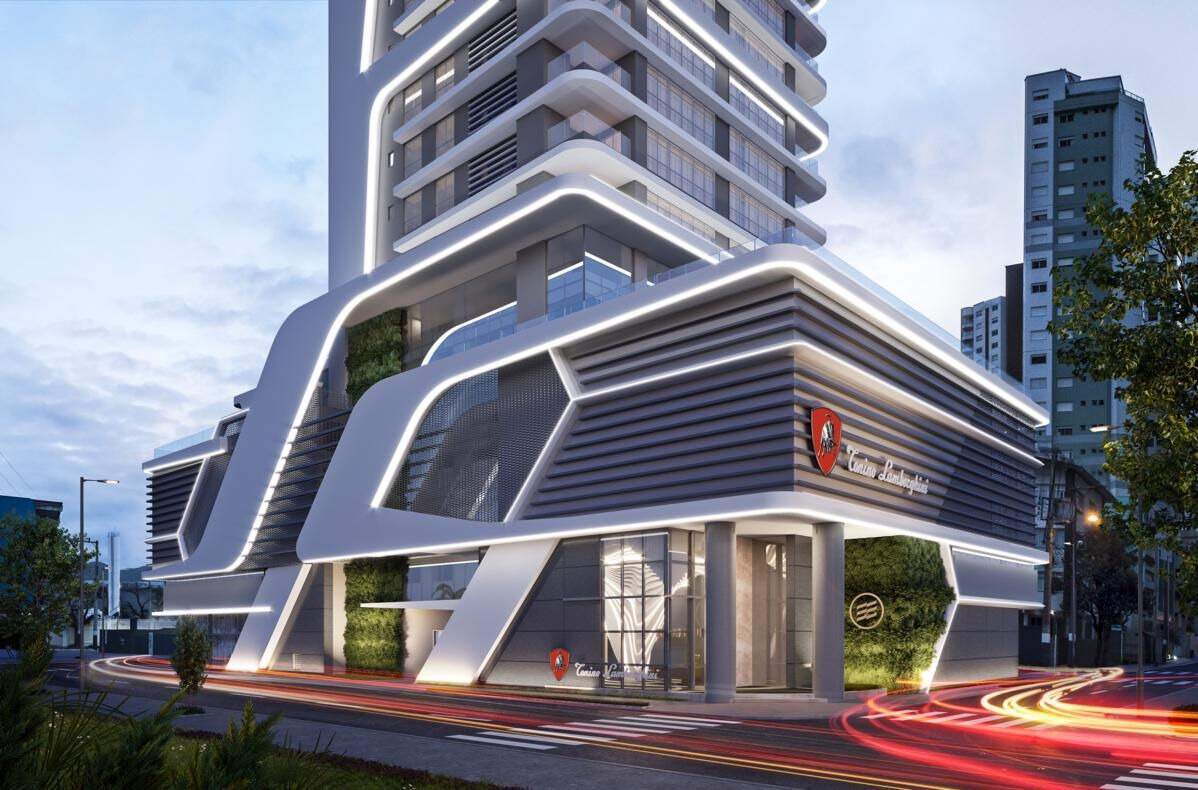 Foto do imóvel Apartamento de 4 suítes e 4 vagas de garagem privativas no Tonino Lamborghini Residences em Balneário Camboriú