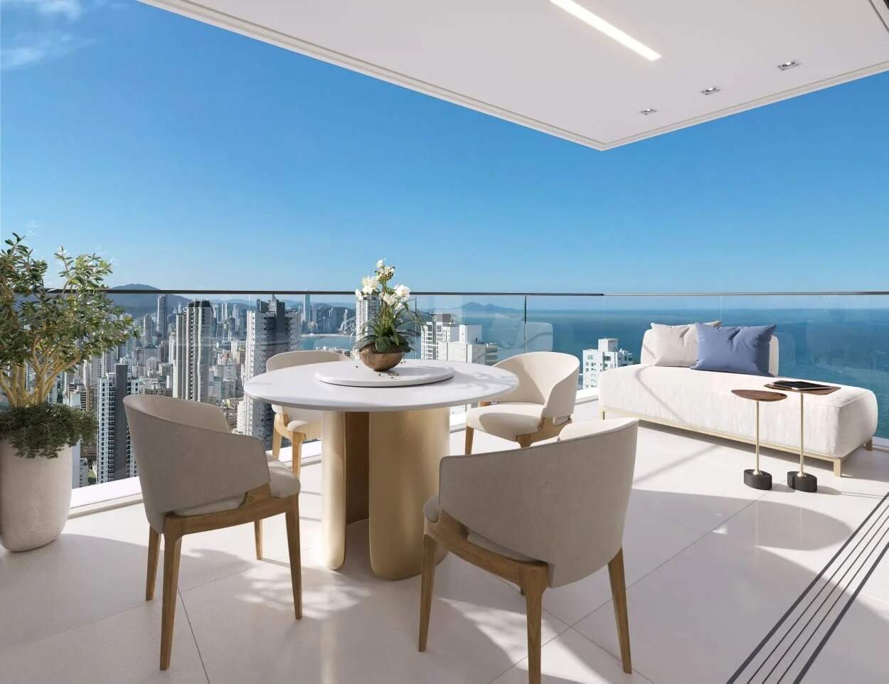 Foto do imóvel Apartamento na Planta com 04 suítes á venda no Edifício Palácio Elizabeth em Balneário Camboriú
