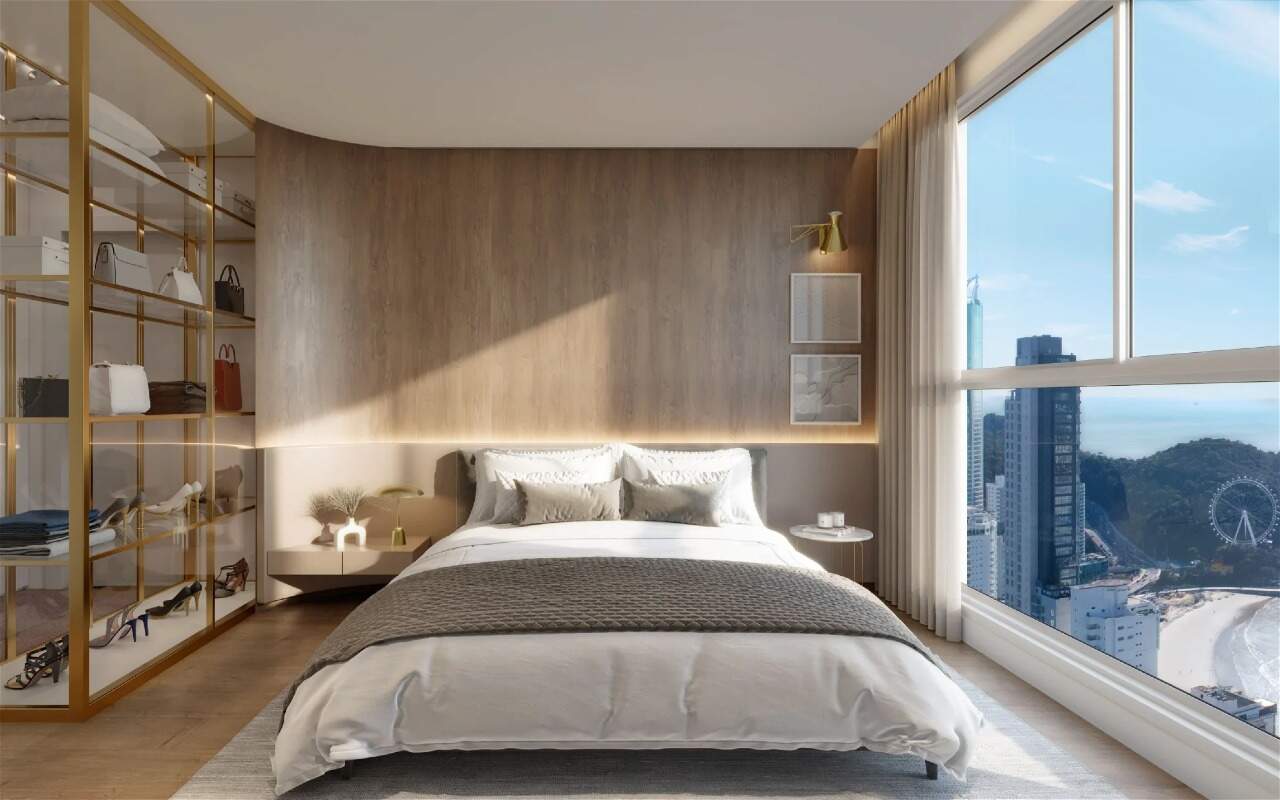 Foto do imóvel Cobertura Duplex na Planta com 04 dormitórios á venda no Edifíco Sapphire Tower em Balneário Camboriú