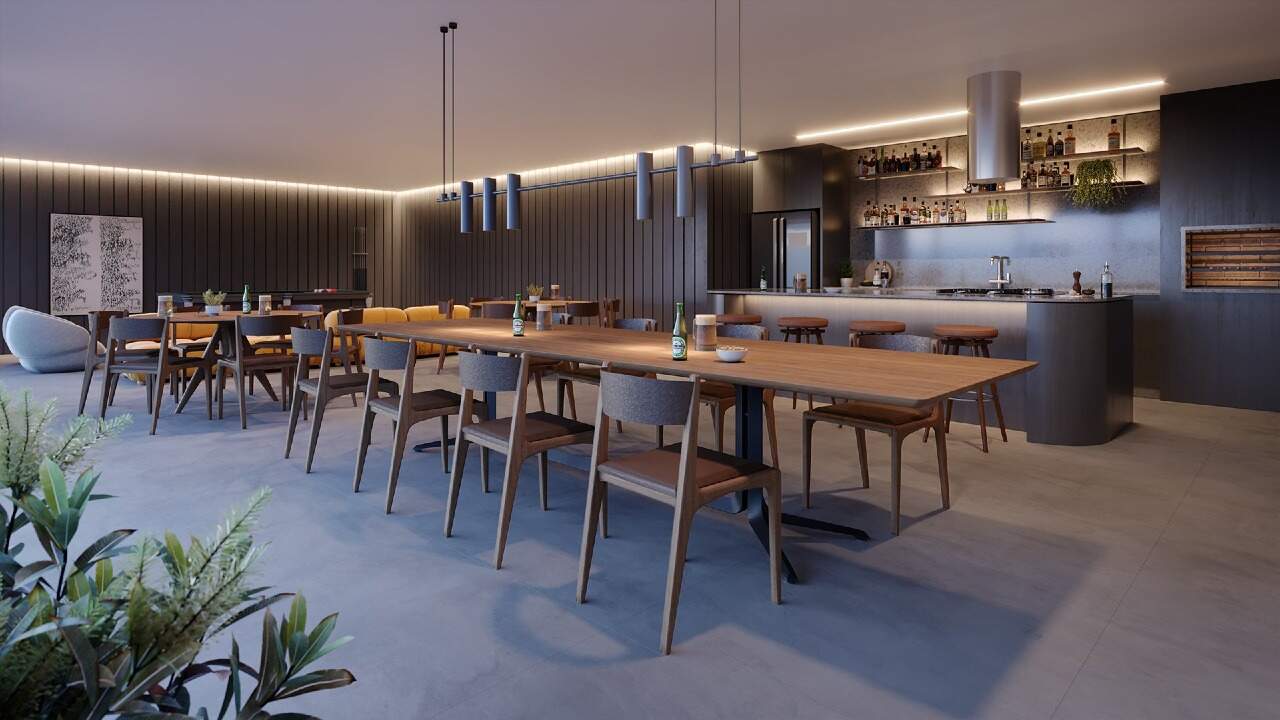 Foto do imóvel Duplex com 1 Suíte e Piscina no Edifício Vértice no Vivapark em Porto Belo 