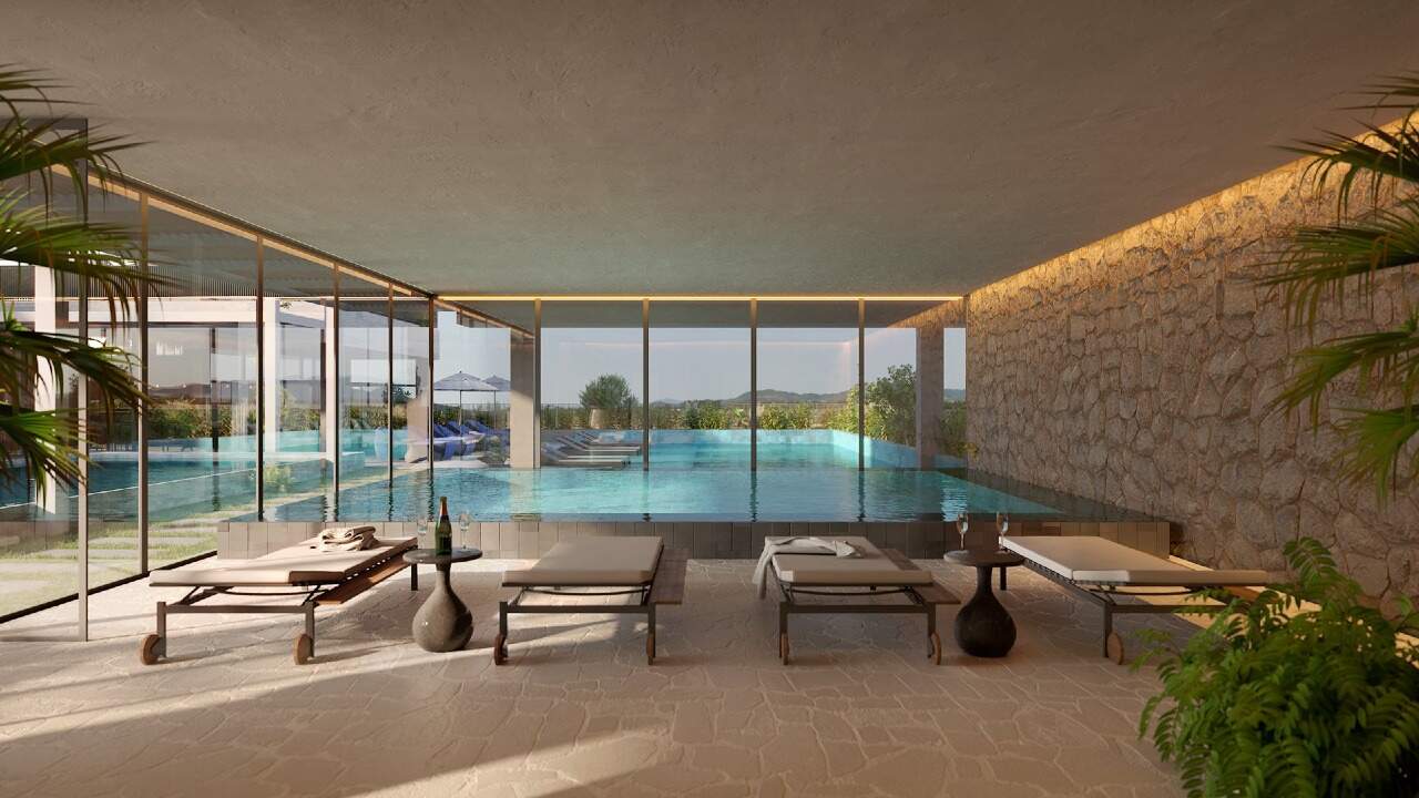 Foto do imóvel Duplex com 1 Suíte e Piscina no Edifício Vértice no Vivapark em Porto Belo 