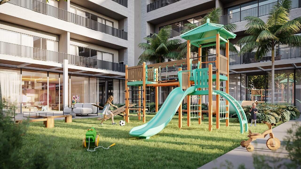 Foto do imóvel Duplex com 1 Suíte e Piscina no Edifício Vértice no Vivapark em Porto Belo 