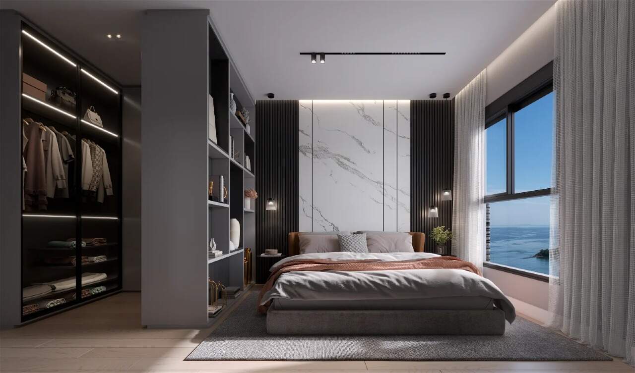 Foto do imóvel Apartamento Duplex na Planta de 04 Suítes á venda no Edifício Línea Living Concept em Balneário Camboriú
