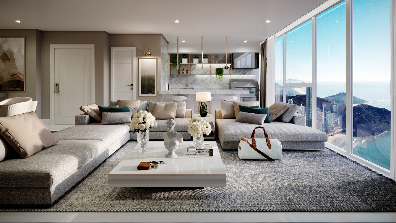 Foto do imóvel Apartamento com 04 suítes á venda no Edificio Boreal Tower na Barra Norte em Balneário Camboriú