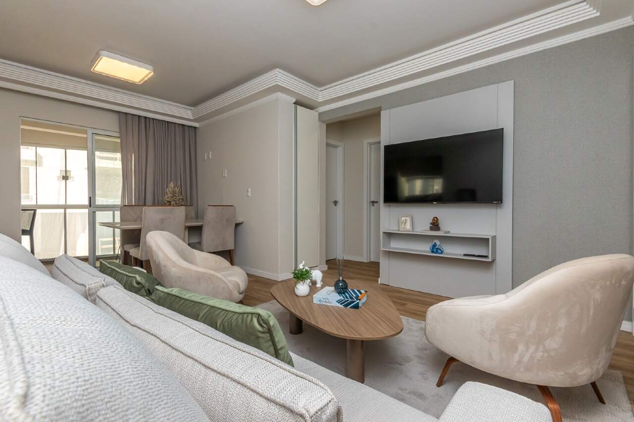 Foto do imóvel Apartamento mobiliado no Centro de Balneário Camboriú – 86m², 3 dormitórios e 2 vagas