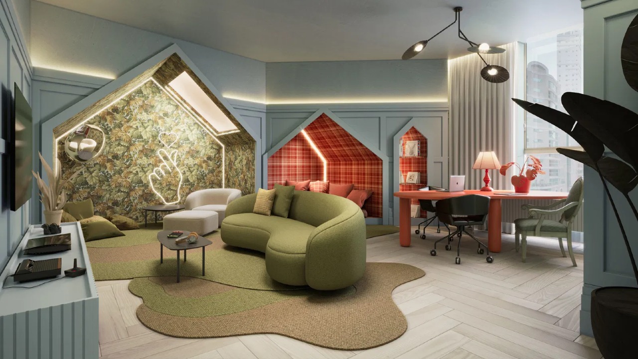 Foto do imóvel Apartamento no Gales Village com 3 suítes e lazer completo – Centro de Balneário Camboriú