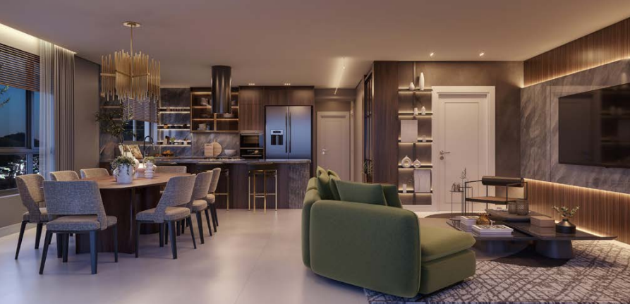 Foto do imóvel Apartamento Frente Mar á venda com 04 suítes no Edifício Hyde em Balneário Camboriú