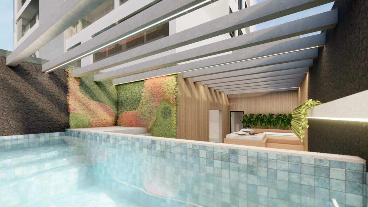 Foto do imóvel Apartamento na planta no Brava Select Praia Brava Itajaí com 2 dormitórios e vista mar