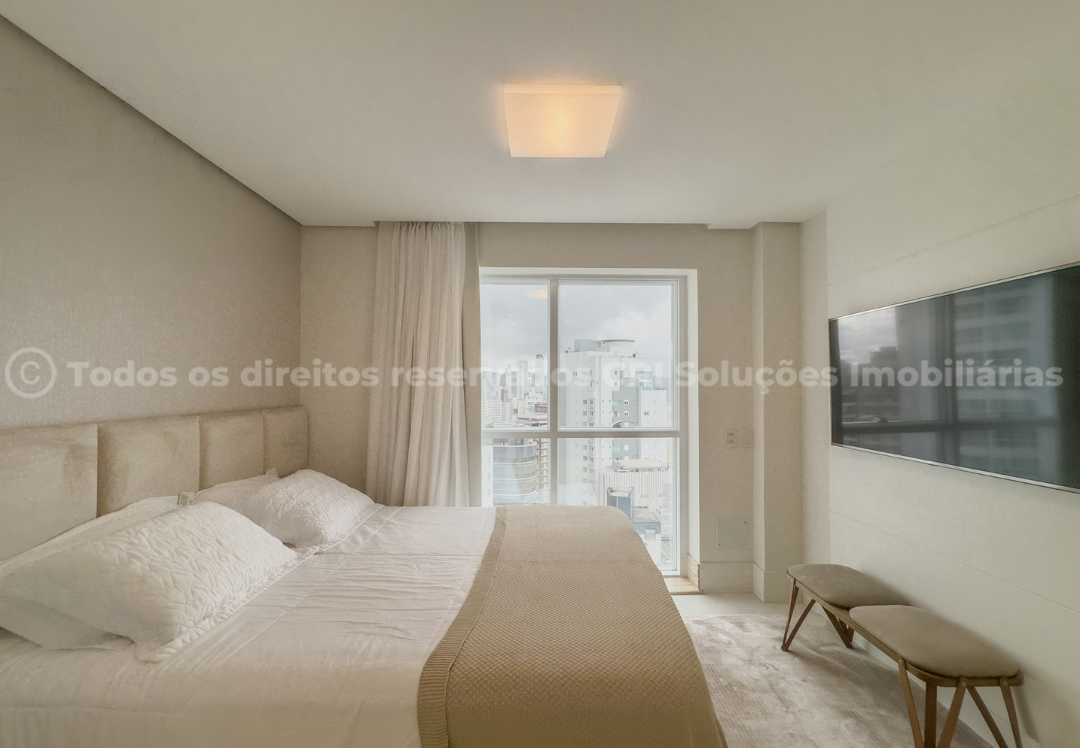 Foto do imóvel Cobertura Duplex Mobiliada com 03 Suítes Frente Mar á venda no Edifício Gran Felicitá em Balneário Camboriú