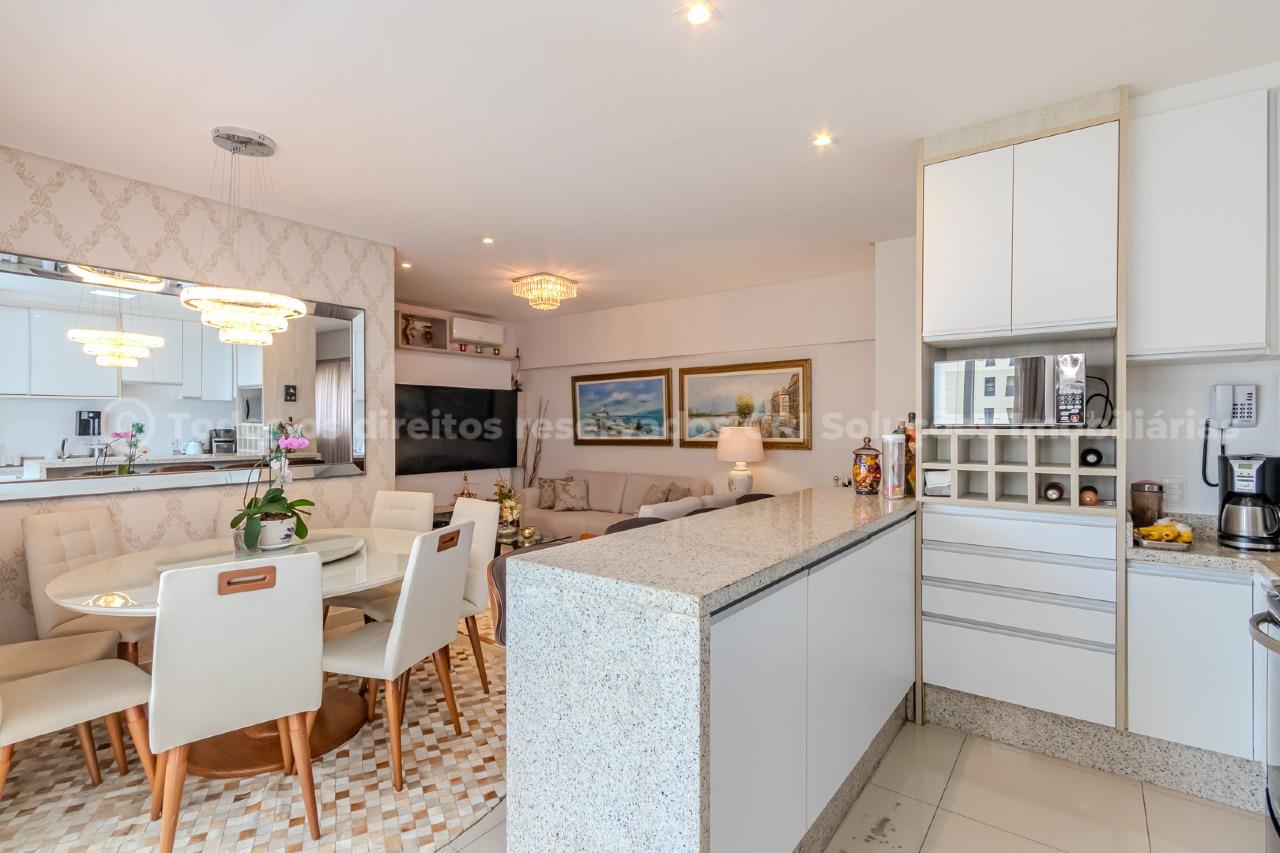 Foto do imóvel Apartamento no Mont Saint Michel Residence Balneário Camboriú – 121m², 3 dormitórios e 2 vagas