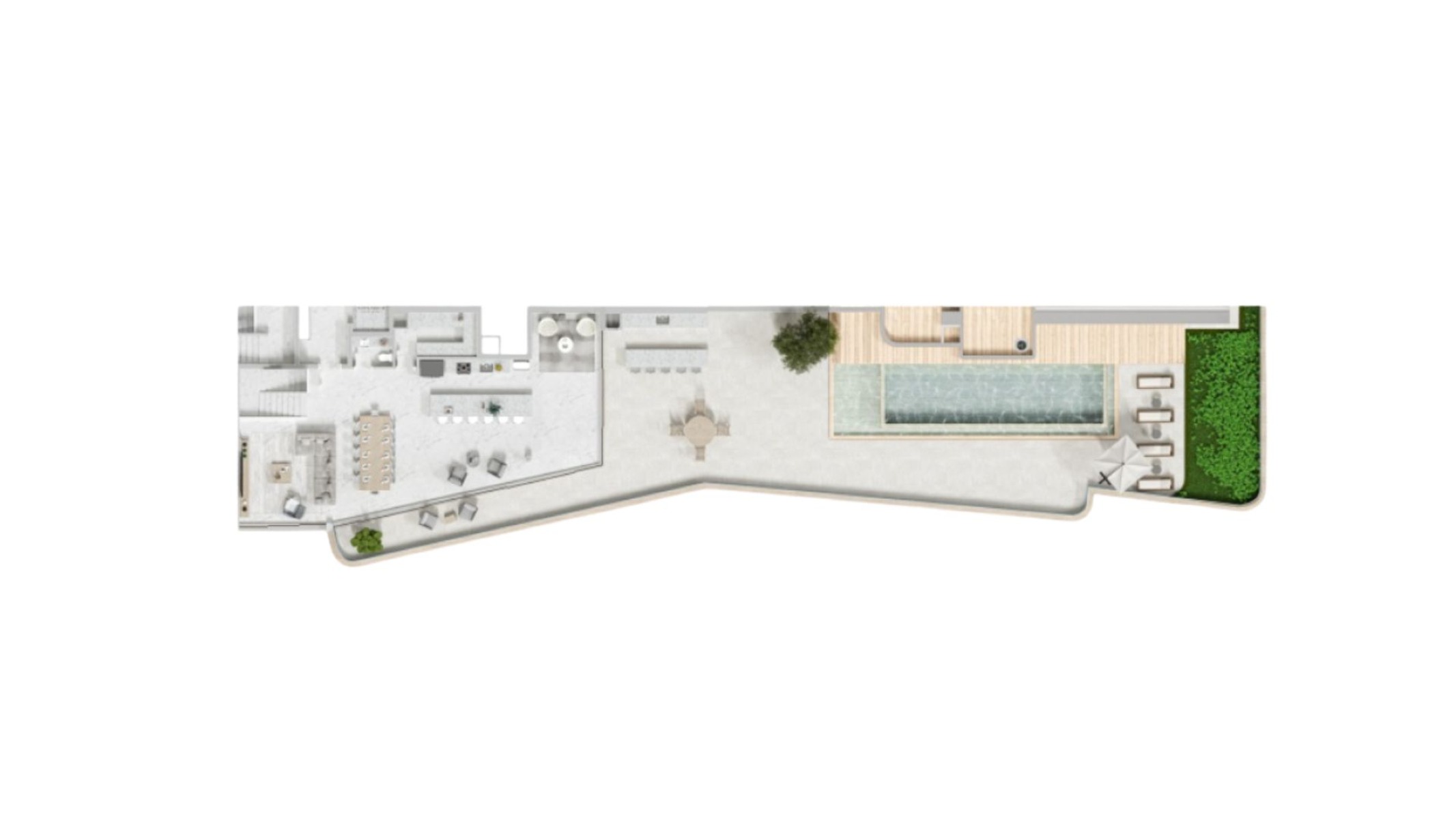 Cobertura Duplex com 04 suítes no Scenarium na Brava Norte em Itajaí  - Planta